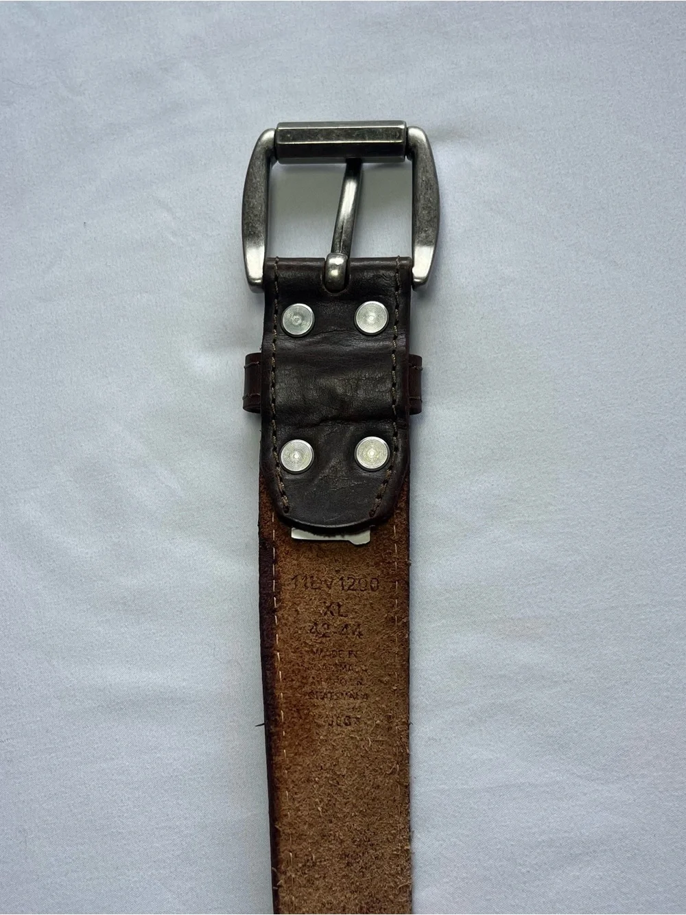 Levi’s Vintage Rustic Brown Genuine Leather Belt XL 42–44